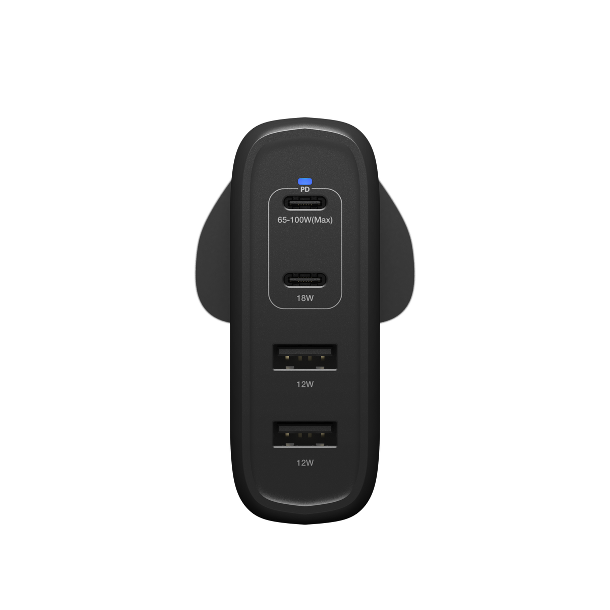 Fast Charge | Four Port Wall Charger - 100W