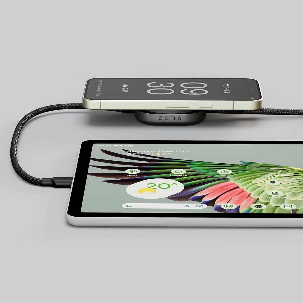 Zens Charging Cable Pro 2 | Qi2 + USB C-C
