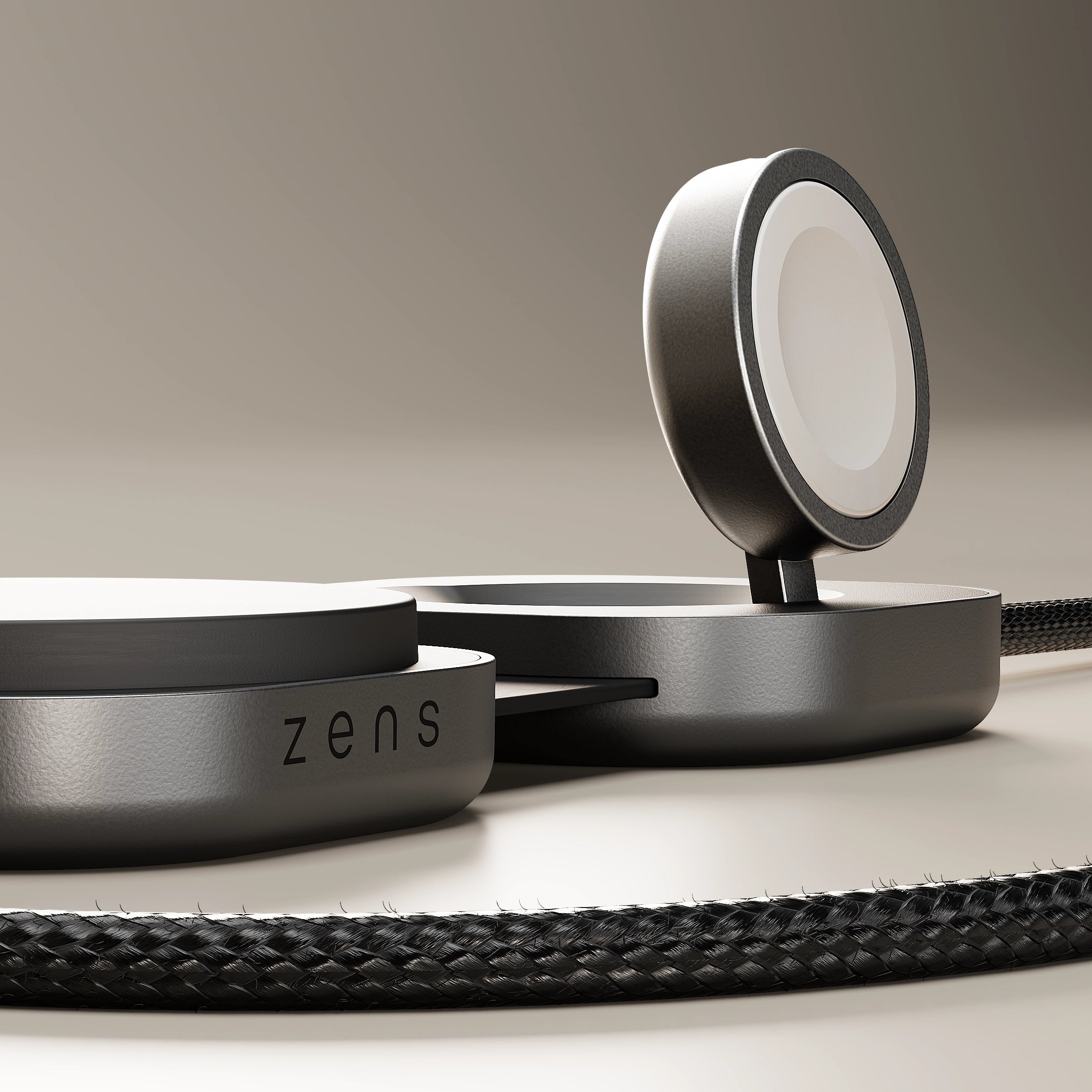Zens Charging Cable Pro 3 | Qi2 + USB C-C + Apple Watch