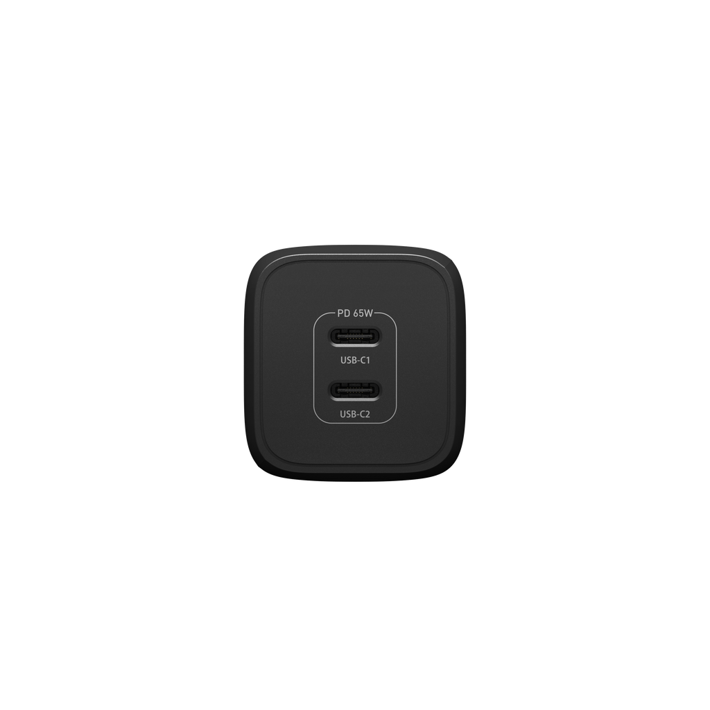 Fast Charge | Dual Port Wall Charger - 65W (Type G)