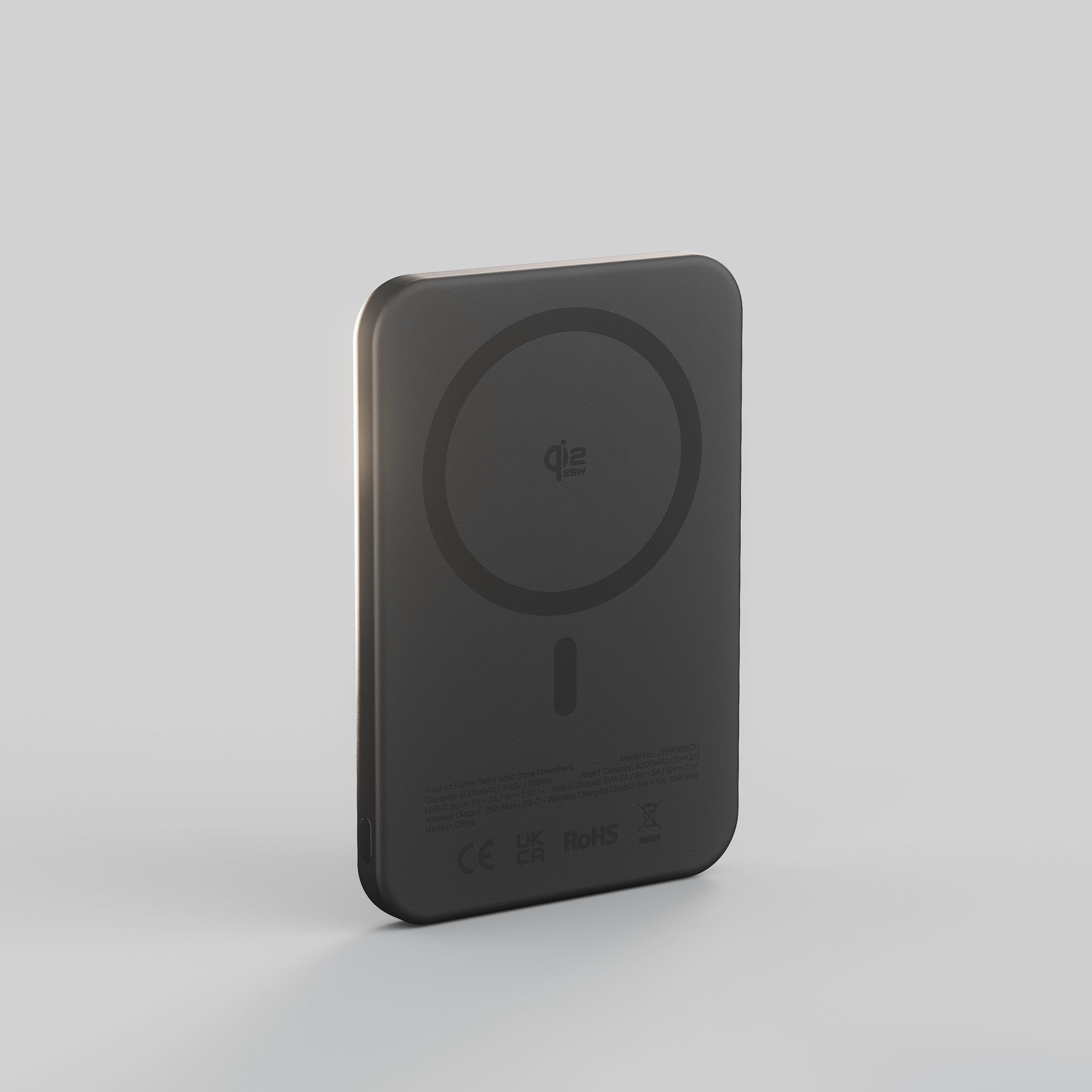 Zens Semi Solid State Qi2.2 Power Bank