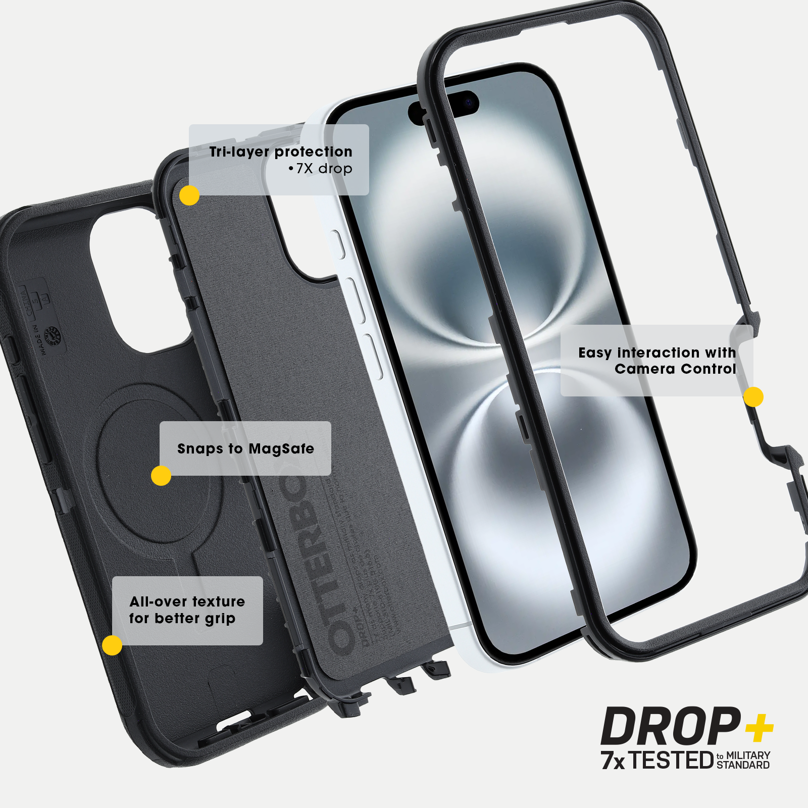 iPhone 16 Plus Defender Series Pro for MagSafe Case
