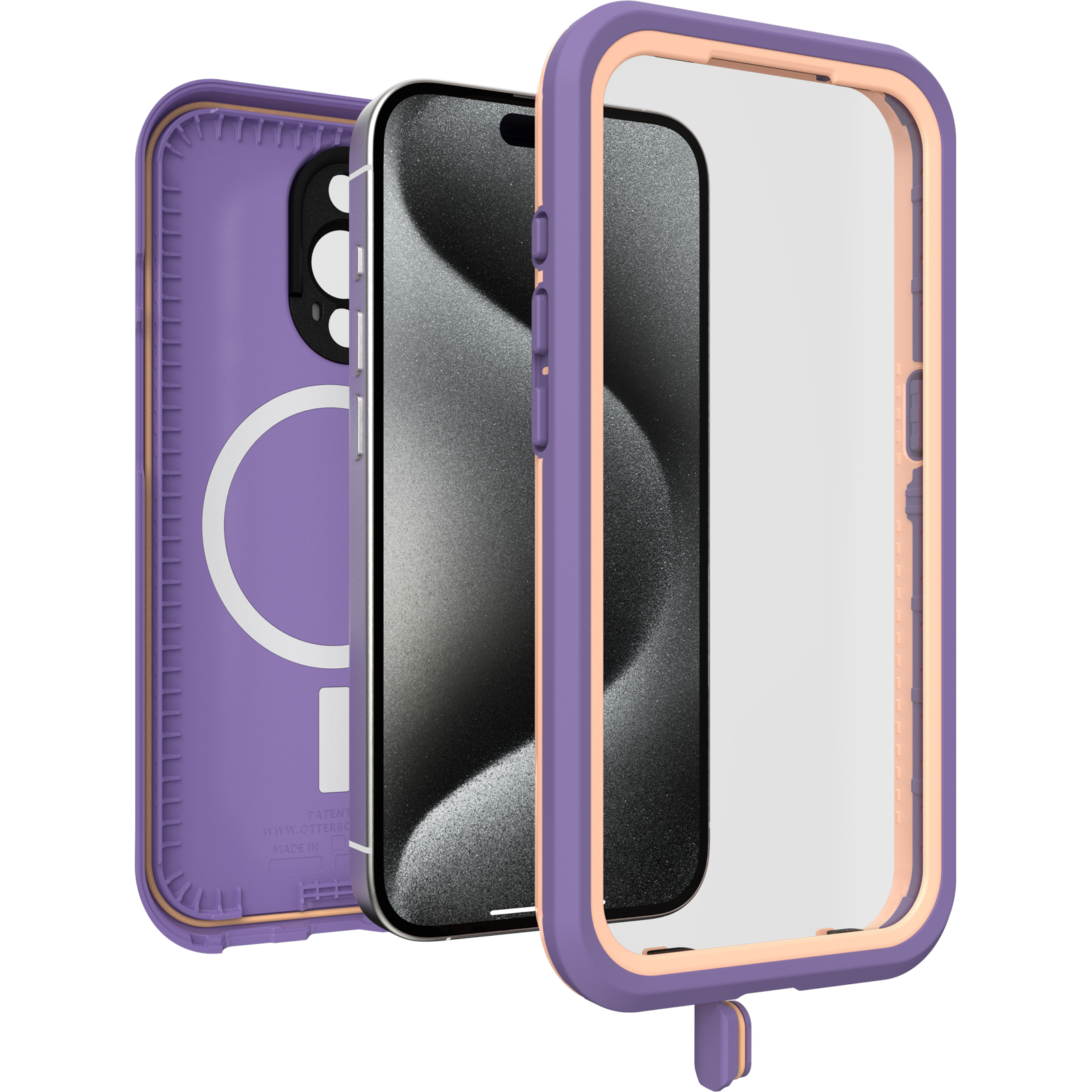 iPhone 15 Pro OtterBox Frē Series Case for MagSafe