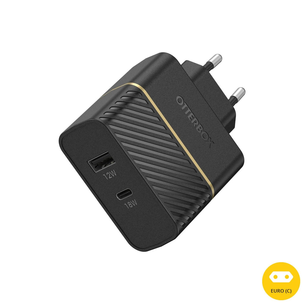 USB-C + USB-A Fast Charge Wall Charger - Image 1173