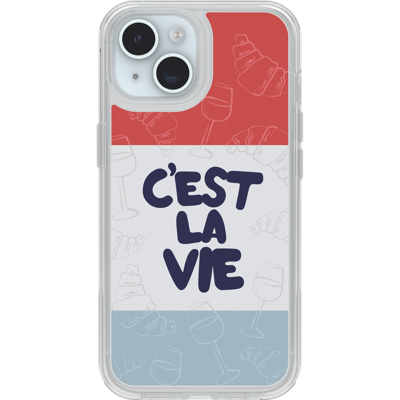 iPhone 16e, iPhone 15, iPhone 14 and iPhone 13 Symmetry Series Clear Case for MagSafe Summer Abroad - Image 28406