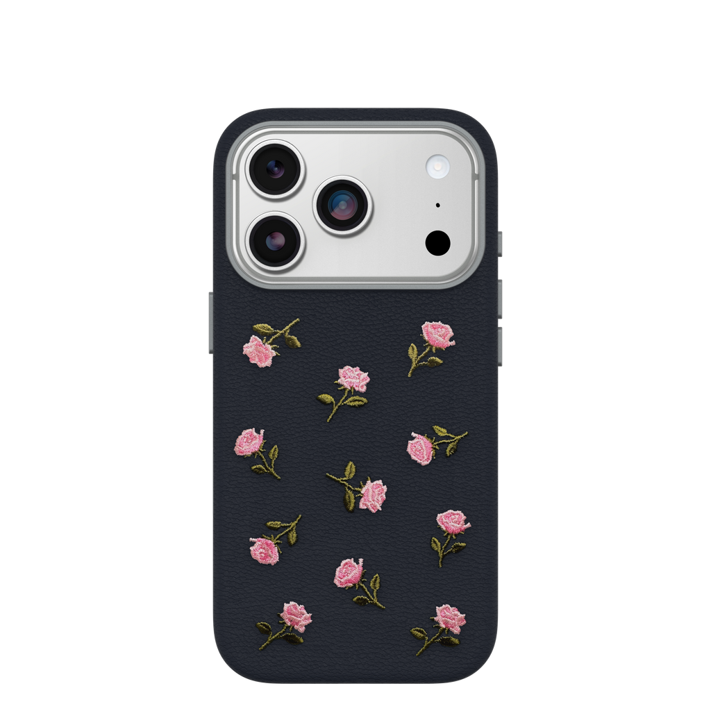 iPhone 18 Pro Max and iPhone 17 Pro Max Symmetry Series Cactus Embroidery Case