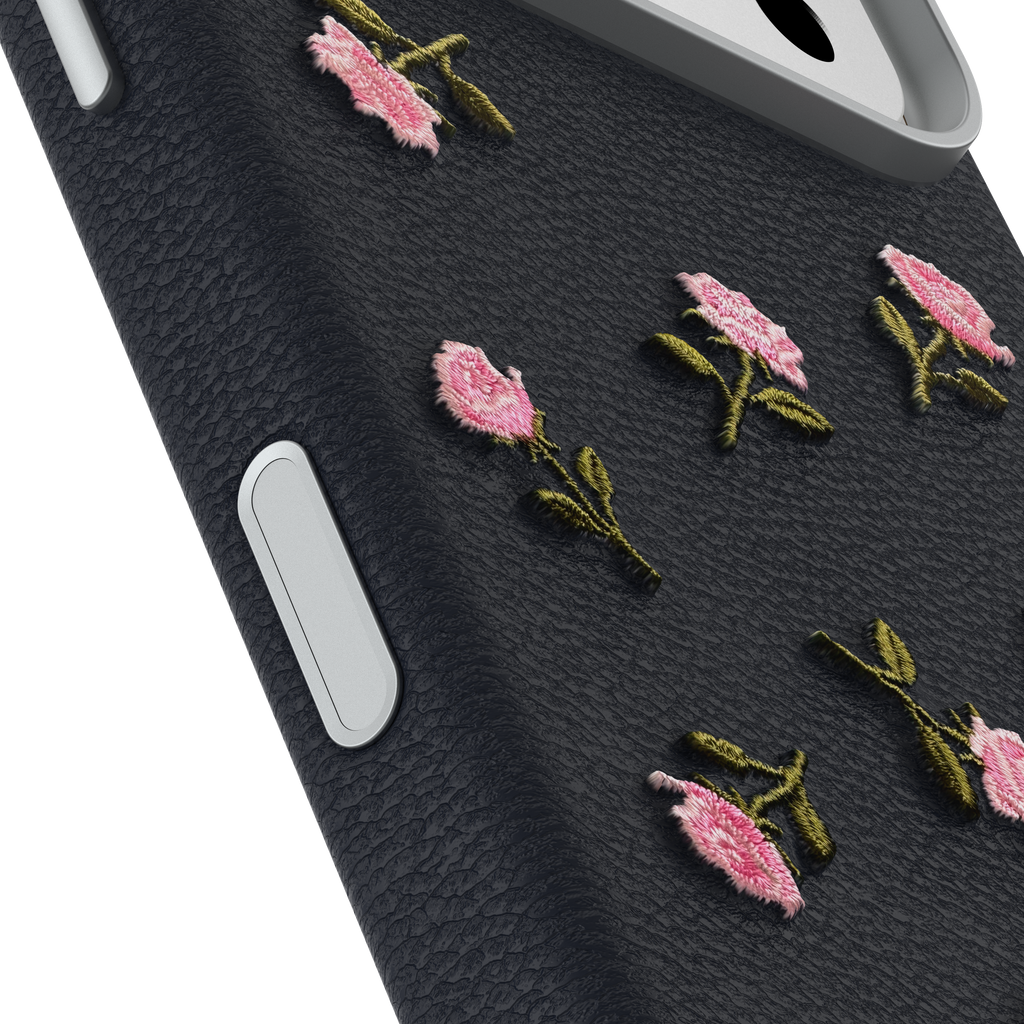 iPhone 18 Pro Max and iPhone 17 Pro Max Symmetry Series Cactus Embroidery Case