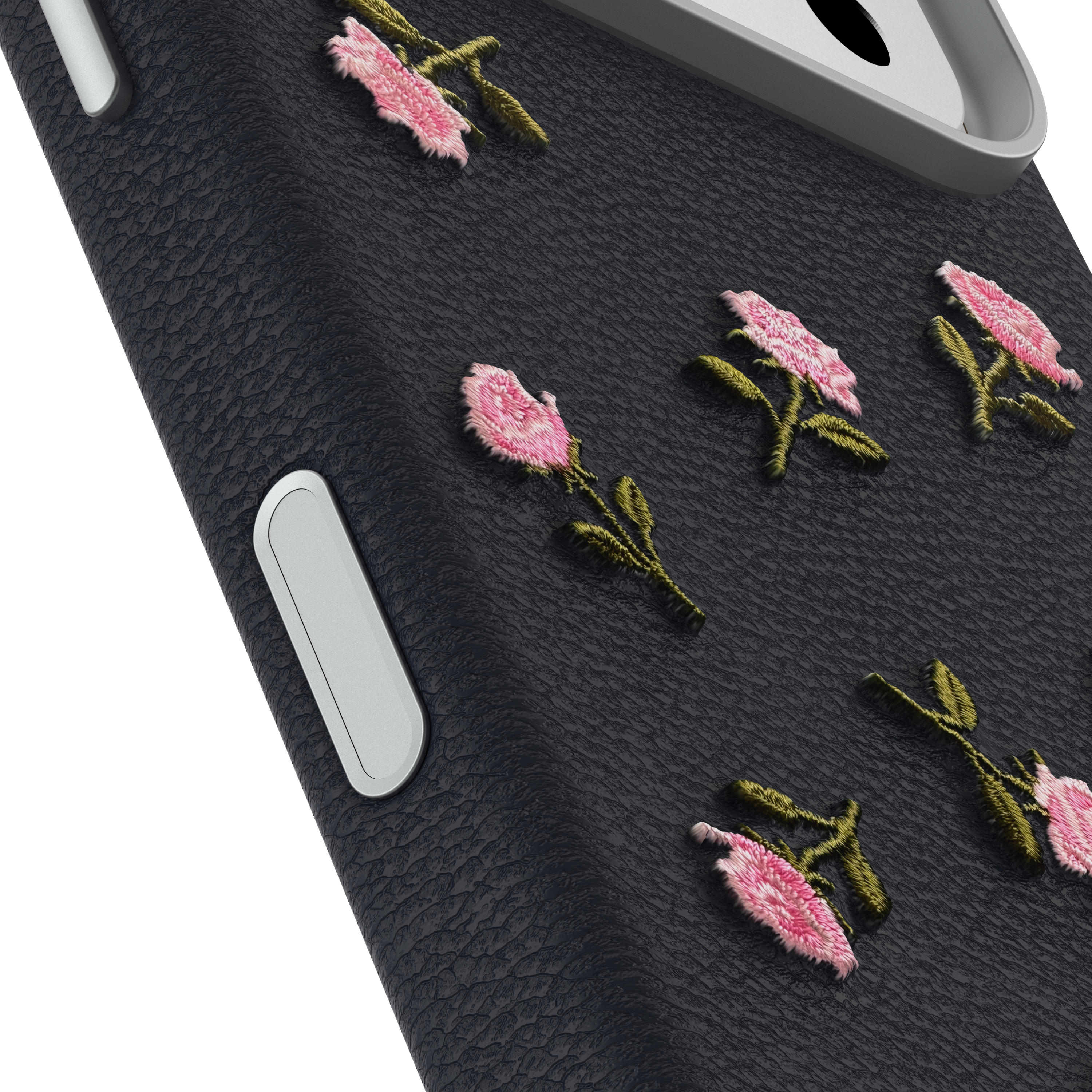 iPhone 18 Pro Max and iPhone 17 Pro Max Symmetry Series Cactus Embroidery Case