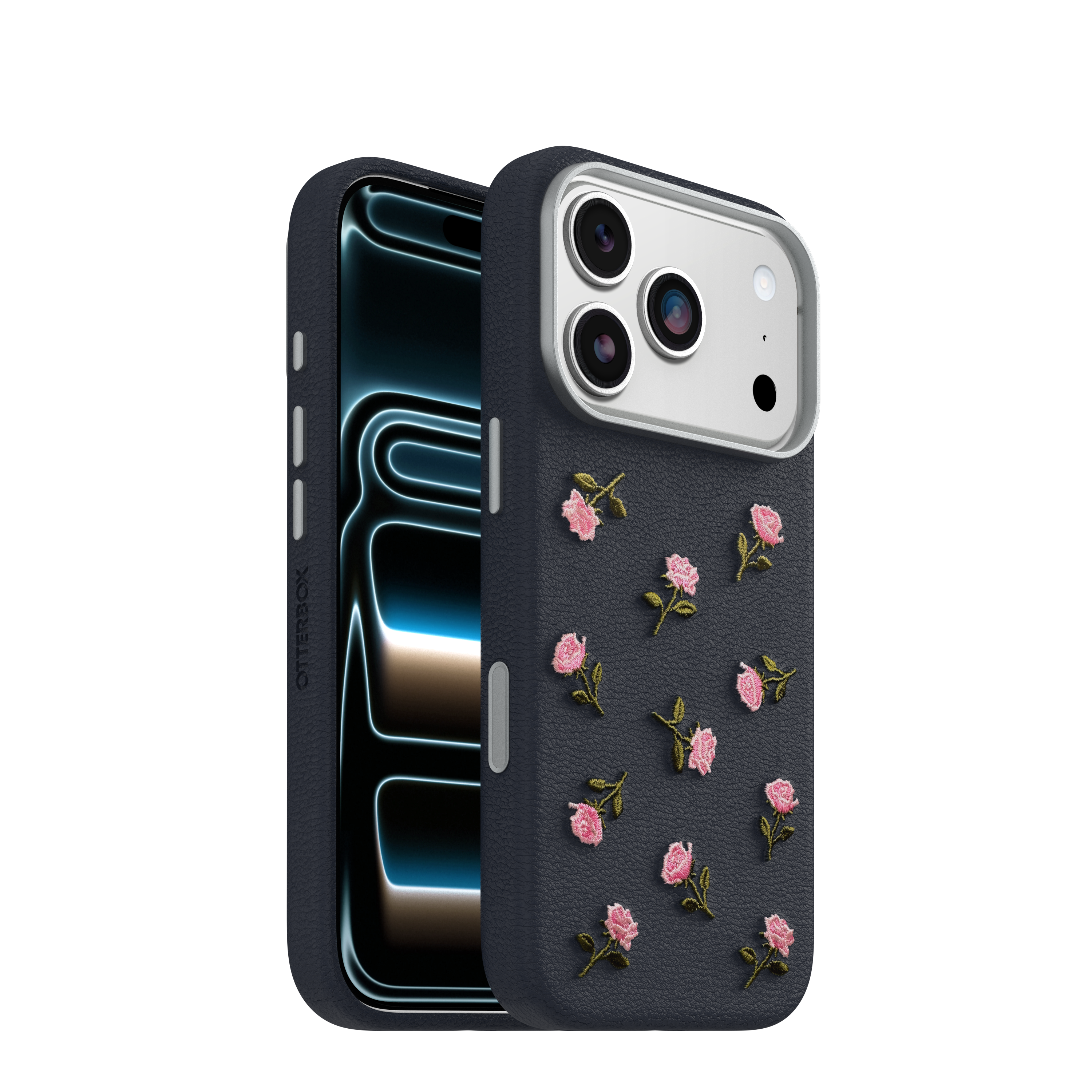 iPhone 18 Pro Max and iPhone 17 Pro Max Symmetry Series Cactus Embroidery Case