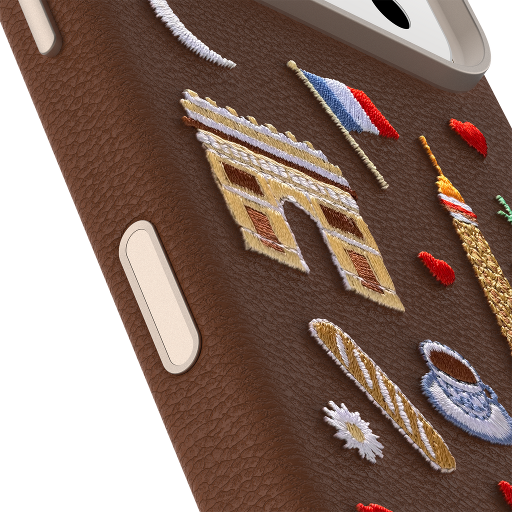 iPhone 17 Pro Symmetry Series Cactus Embroidery Case