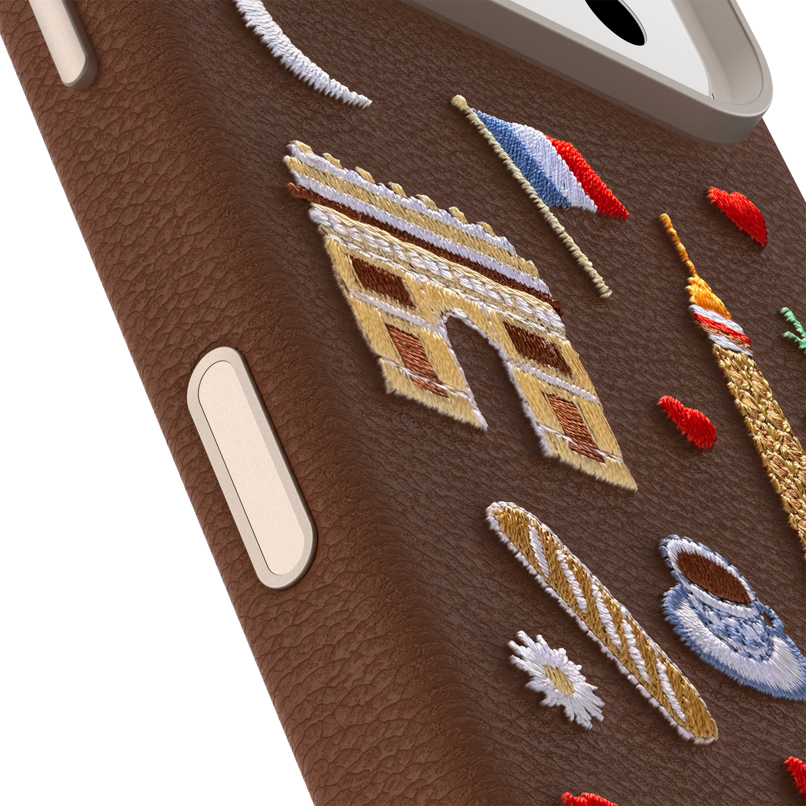 iPhone 17 Pro Symmetry Series Cactus Embroidery Case