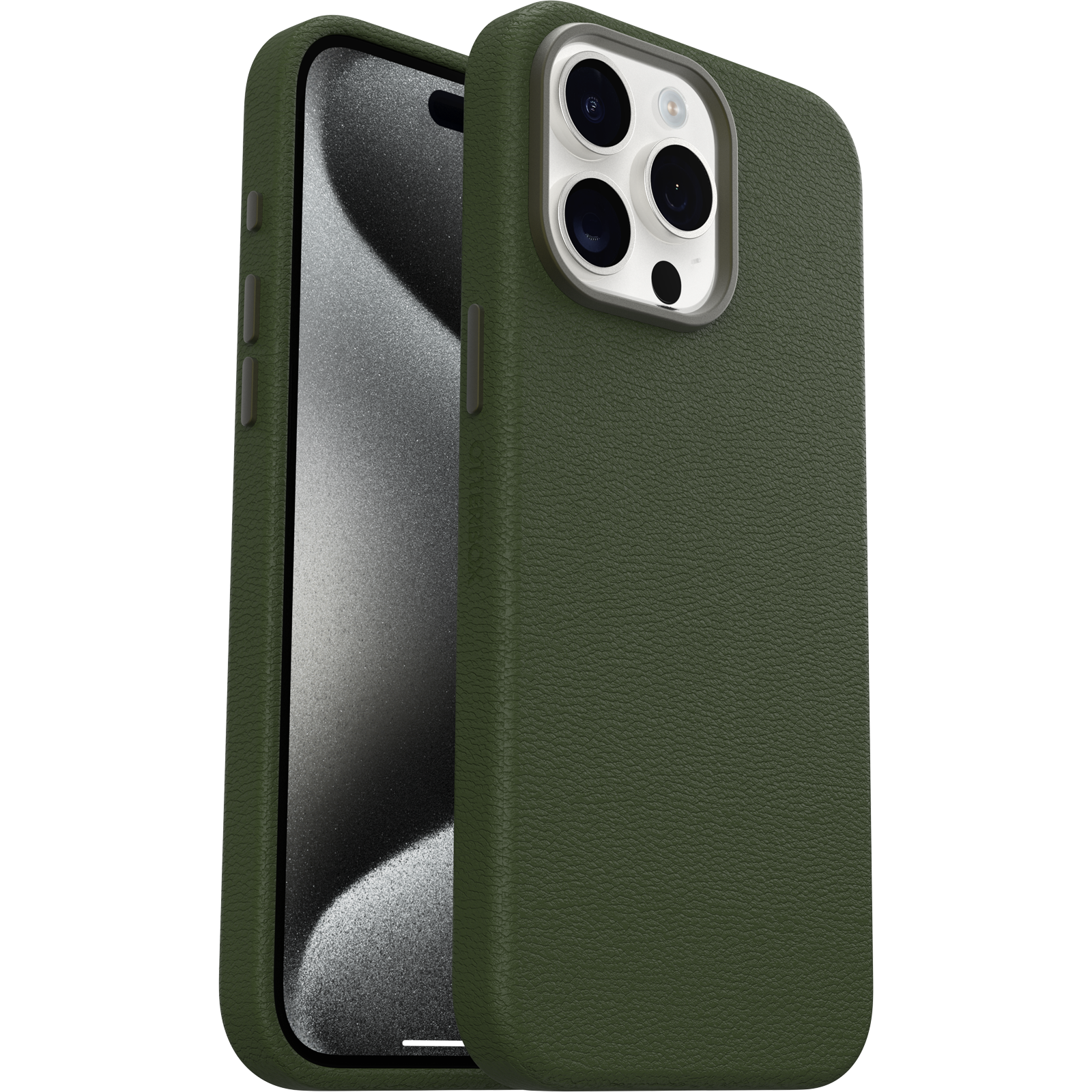 iPhone 15 Pro Max Symmetry Series Cactus Leather Case – OtterBox