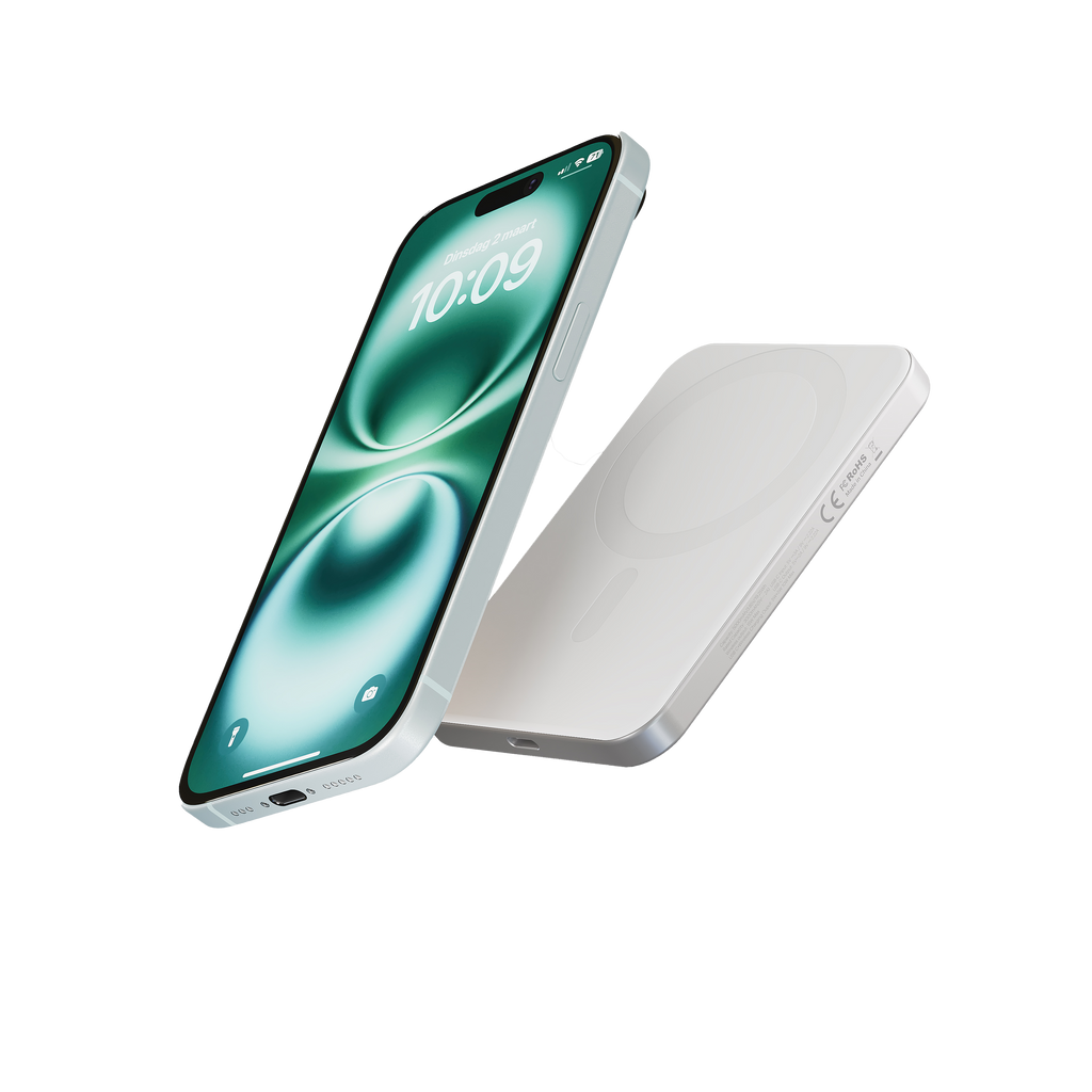 Zens Slim Aluminium Power Bank Qi2 5k mAh