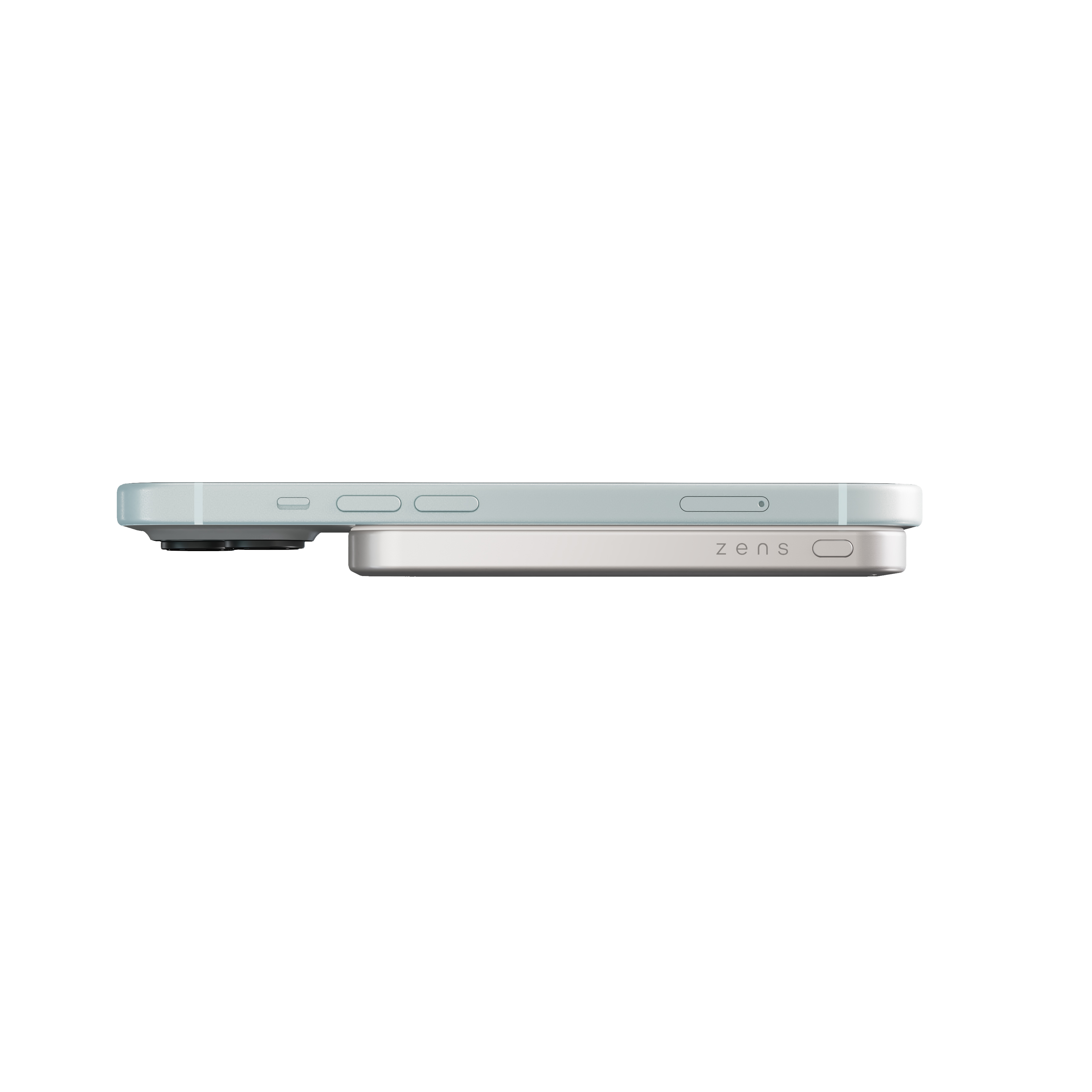 Zens Slim Aluminium Power Bank Qi2 5k mAh