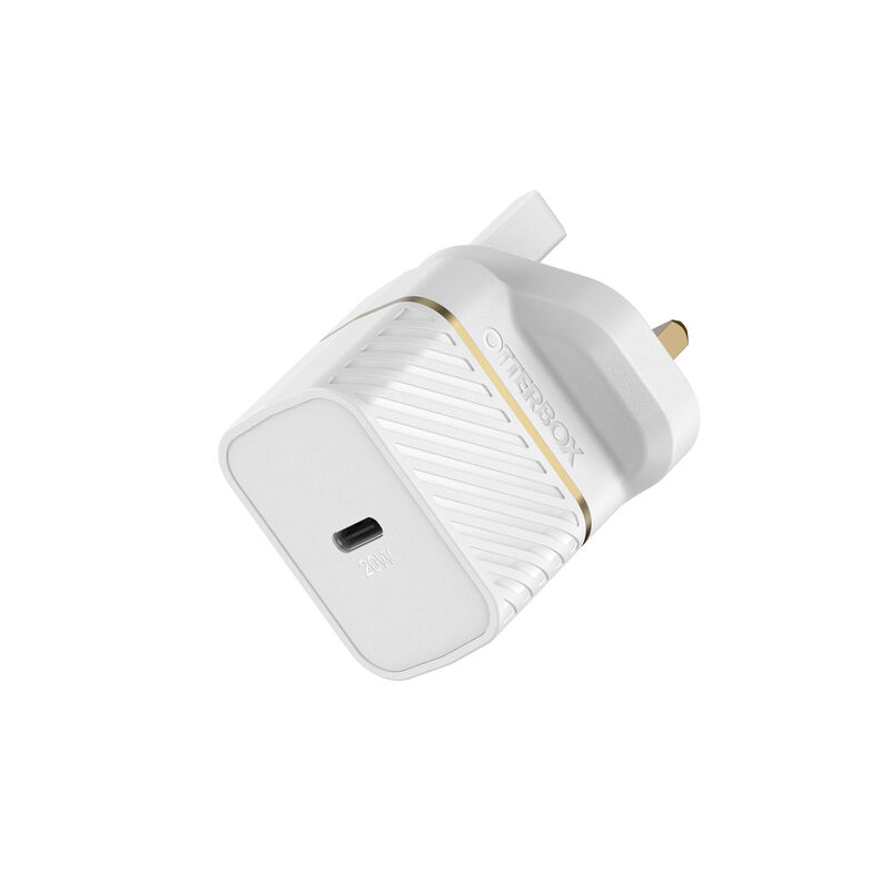 product image 2 - Lightning to USB-C 20W Wall Charger + Cable Fast Charge | Premium Kit