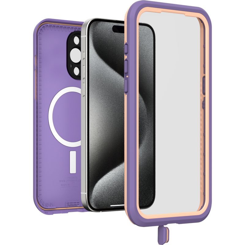 product image 3 - iPhone 15 Pro Max Wasserdichte Hülle OtterBox Frē Series für MagSafe