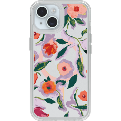 Coque iPhone 16e/15/14/13 | Symmetry Series Clear pour MagSafe Confetti of Blossoms