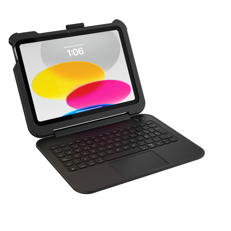 product image 1 - iPad (A16/10th gen) Case Achiever Series Keyboard 360
