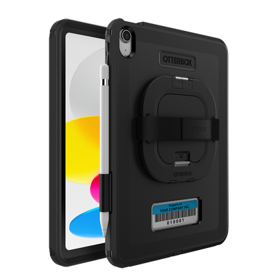 iPad 10th gen Case | Defender Series Kickstand with Handstrap
