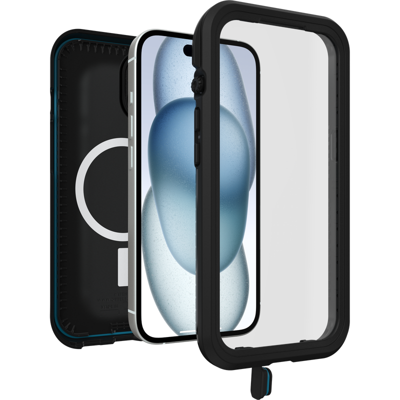 product image 3 - iPhone 15 Waterproof Case OtterBox Frē Series for MagSafe