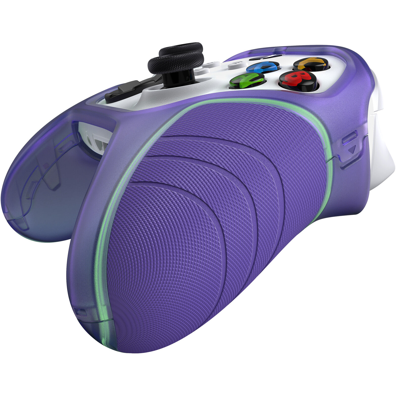 Purple and green xbox one controller store
