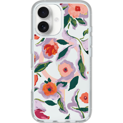 iPhone 16 Hülle | Symmetry Series Clear für MagSafe Confetti of Blossoms