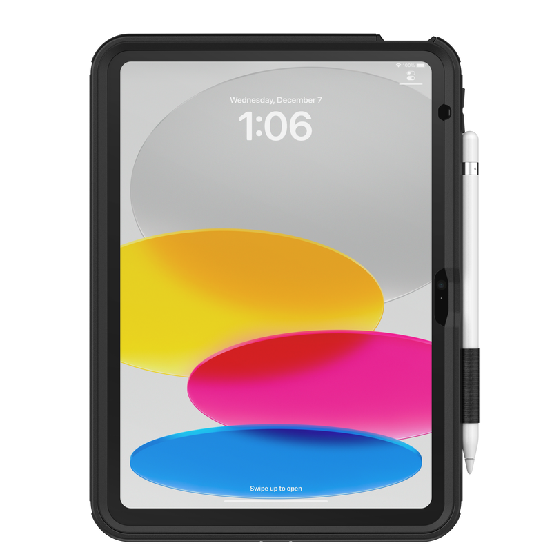 product image 3 - iPad (A16/10.a gen) Custodia Defender Series Kickstand con Handstrap