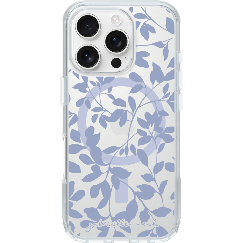 product image 1 - iPhone 16 Pro Case Symmetry Series Clear for MagSafe Gabrielle Neil Collection