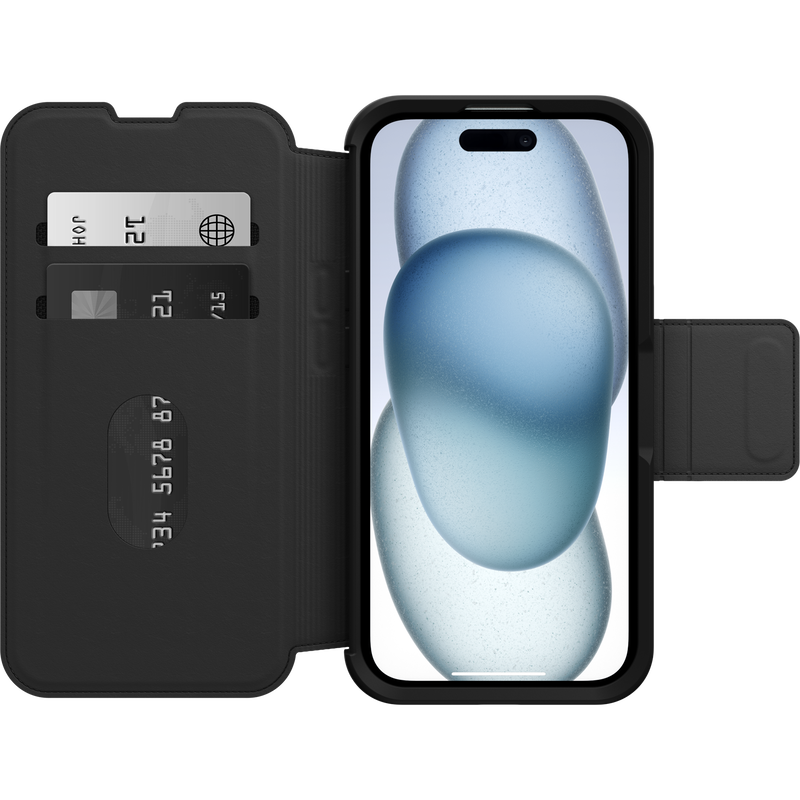 product image 2 - iPhone 15 Case Strada Series Folio MagSafe