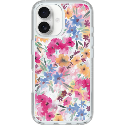 iPhone 16 Case | Symmetry Series Clear for MagSafe Confetti of Blossoms