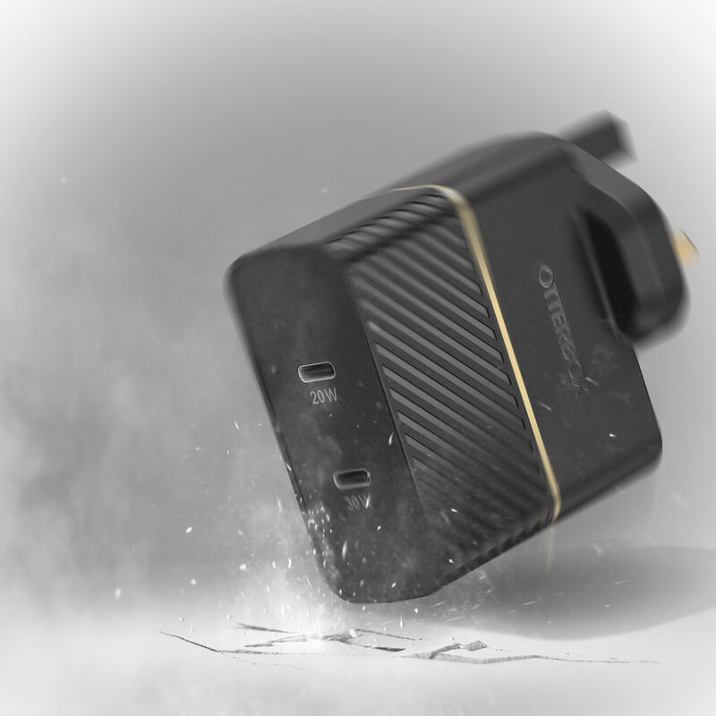 product image 5 - USB-C 50W Dual Port Wall Charger Fast Charge | Premium