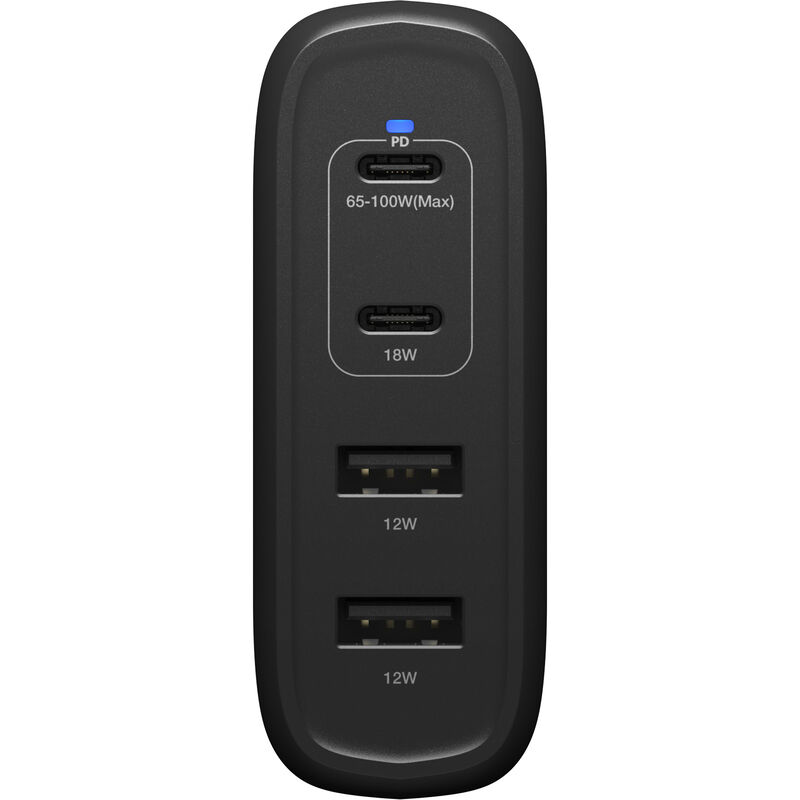 product image 3 - USB-C Four Port 100 W V&auml;ggladdare Snabbladdning | Standard