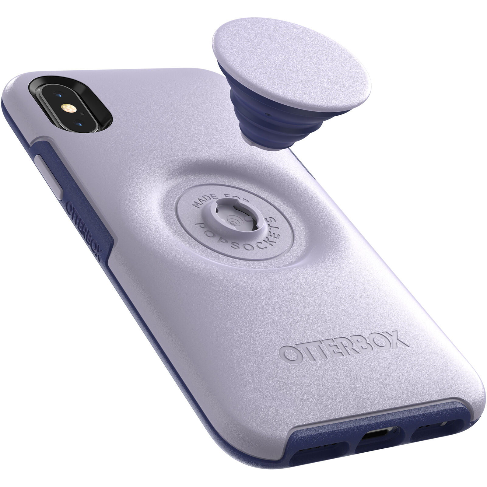 Protective OtterBox cases built in PopSockets phone grip