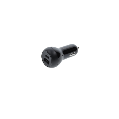 Fast Charge Dual Port Car Charger 32W | USB-C 20W and USB-A 12W