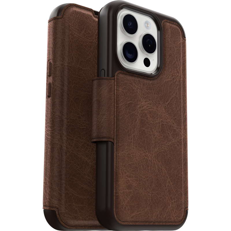 product image 5 - iPhone 15 Pro Case Strada Series Folio MagSafe