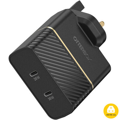 USB-C 50W Dual Port Wall Charger