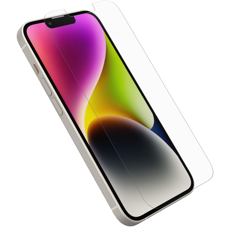 product image 1 - iPhone 16e and iPhone 14/13 Pro/13 Screen Protector Premium Glass Antimicrobial