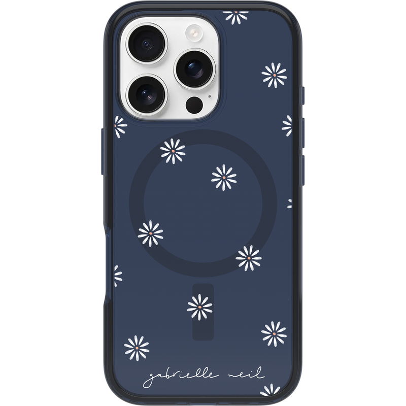 product image 1 - iPhone 16 Pro Case Symmetry Series Clear for MagSafe Gabrielle Neil Collection