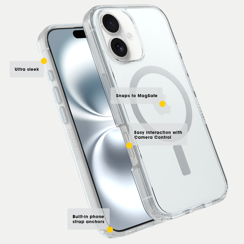 product image 5 - iPhone 16 Pro Max Case Symmetry Series Clear for MagSafe