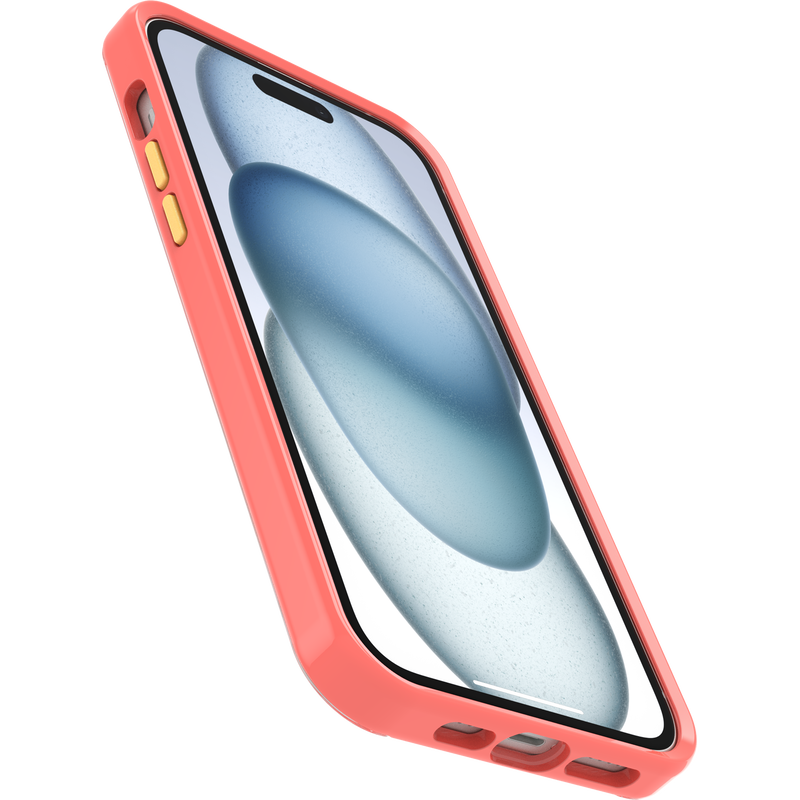 product image 4 - Coque iPhone 14 Plus et iPhone 15 Plus Symmetry Series Clear pour MagSafe Fluttering Flora