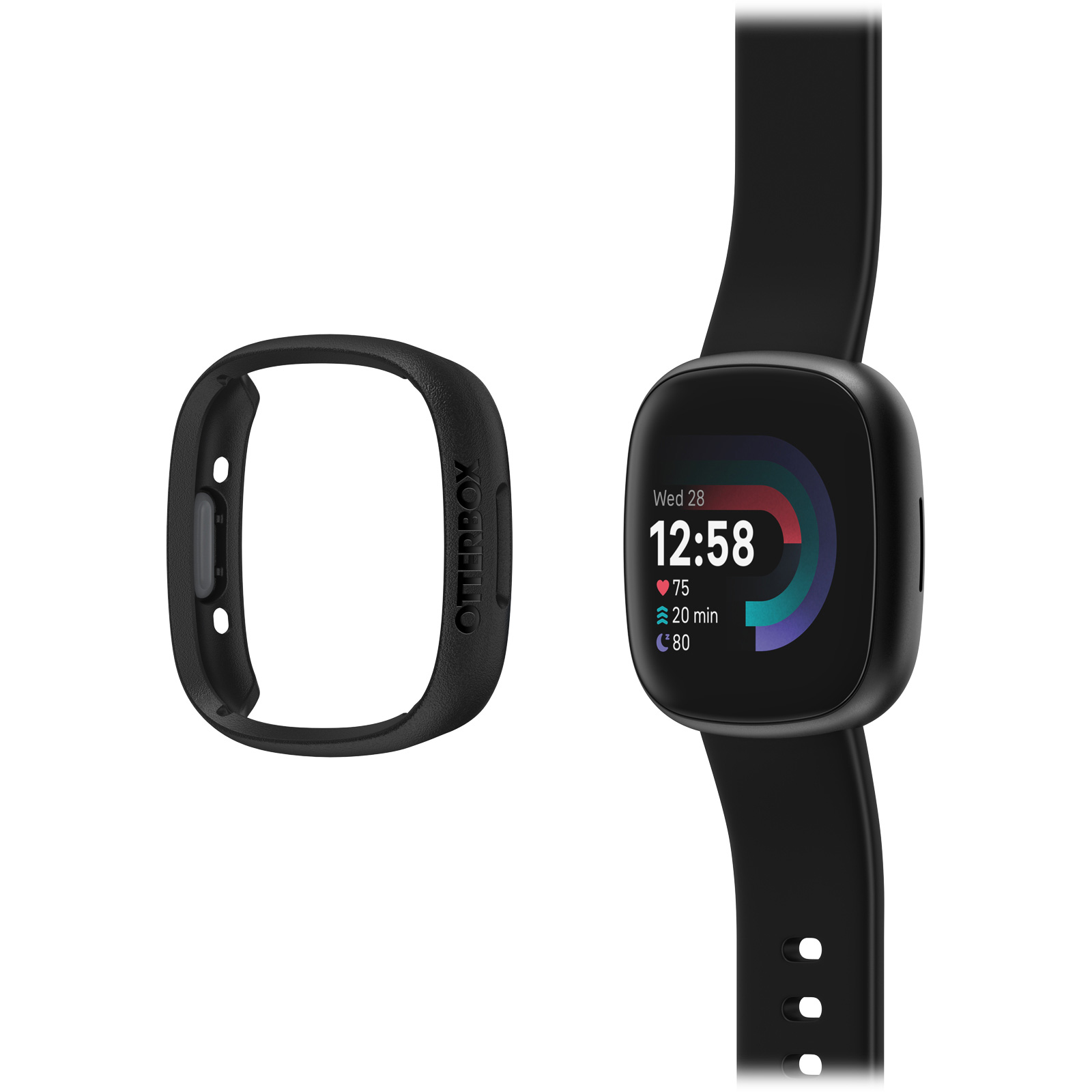 Qibox fitbit top versa screen protector