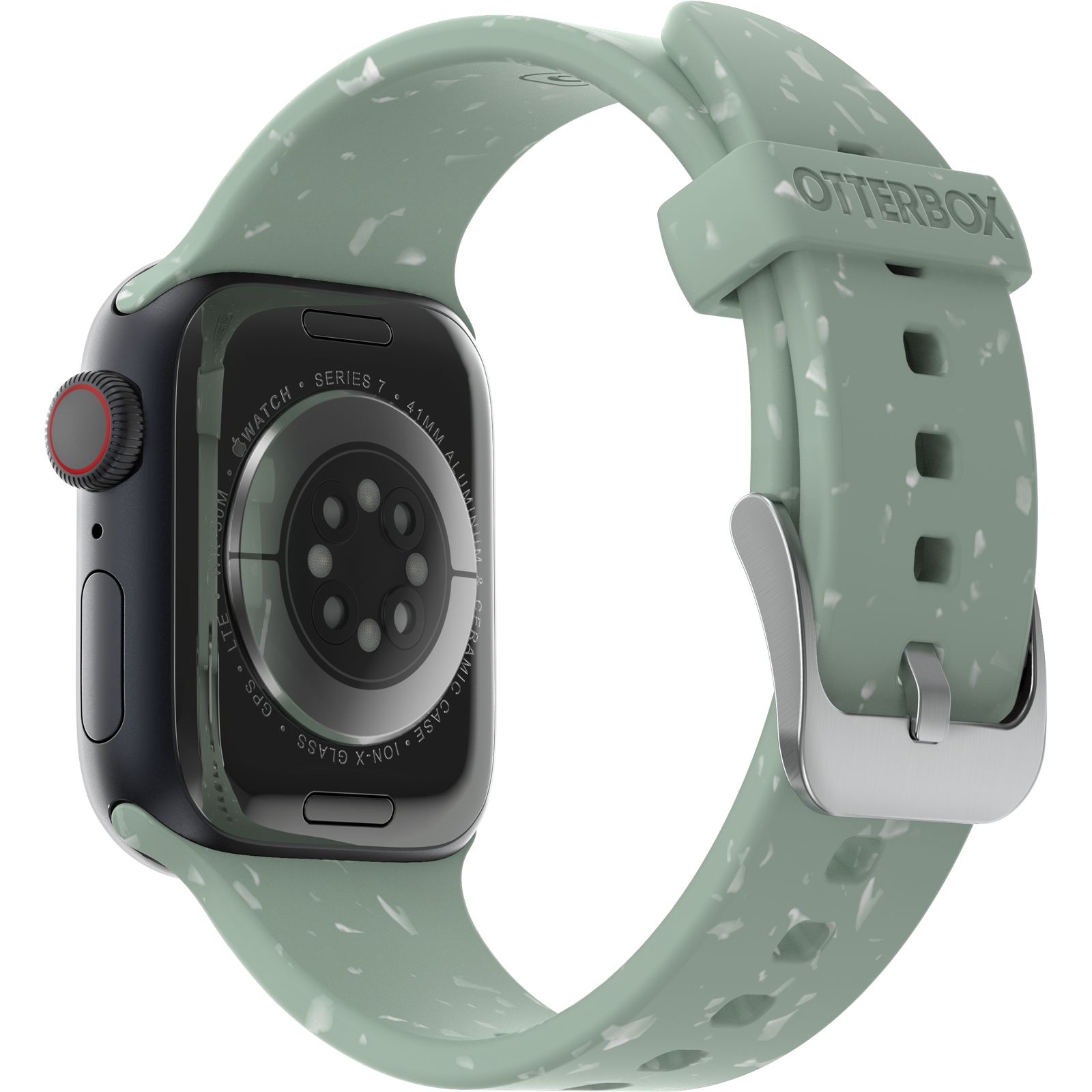 Green Apple Watch wristband that leaves less for the landfill
