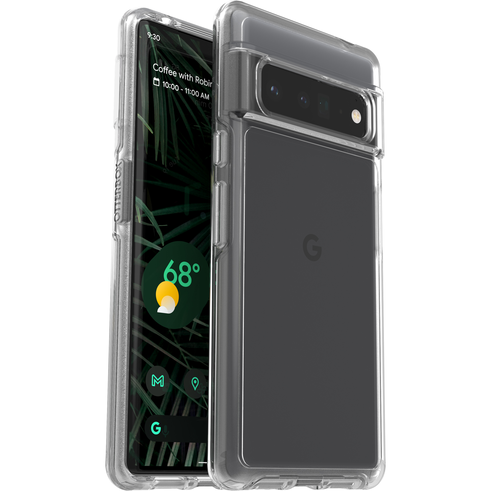 Ultra Slim Google Pixel 6 Pro Case OtterBox Symmetry Series Clear